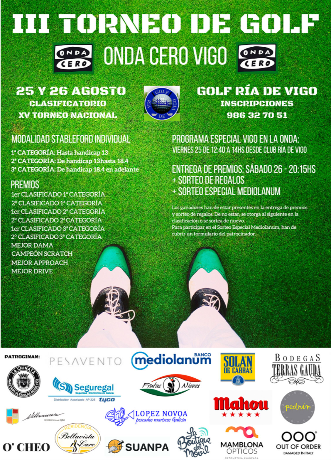 N TORNEO GOLF ONDA CERO