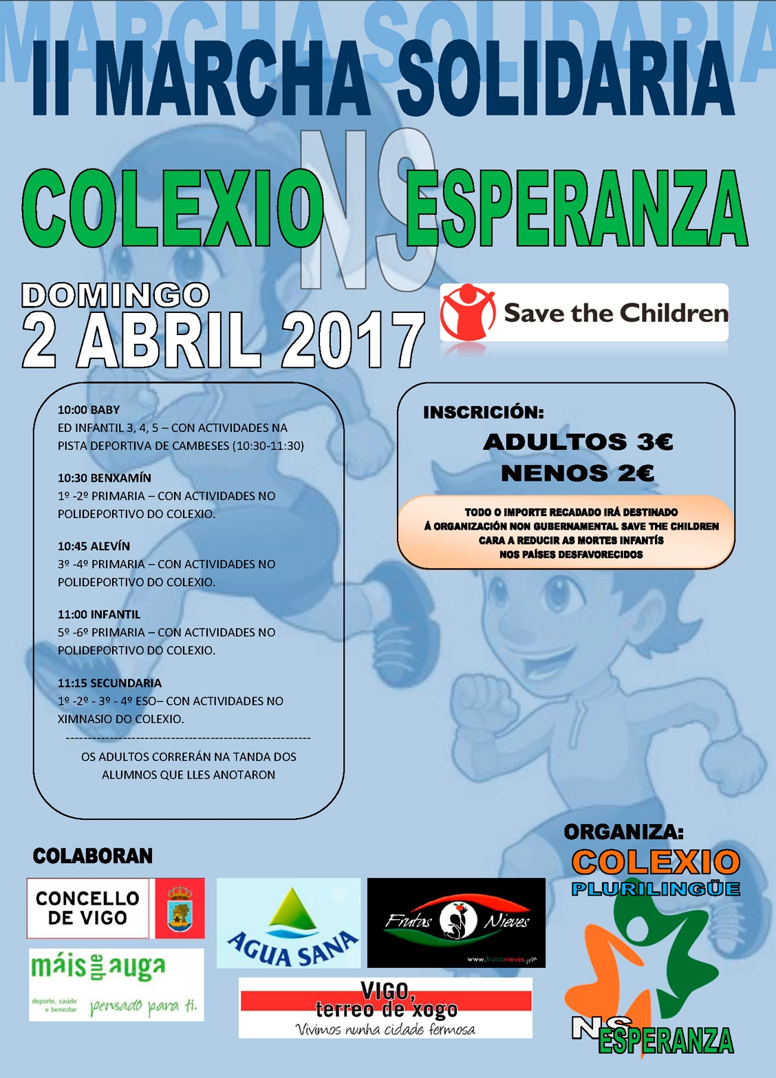 N.MARCHA SOLIDARIA SAVE THE CHILDREN 